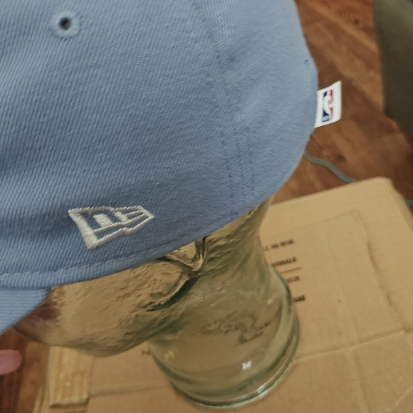 L.A. Clippers Women's Hat Cap - Light Blue Flags - NBA New Era Snapback EUC - Picture 2 of 5